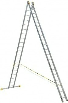 Лестница-стремянка двухсекционная АЛЮМЕТ 9220 2х20 [9220]