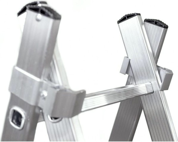 Лестница-стремянка двухсекционная Biber 98431 2х11 [тов-084527]