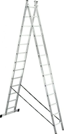 Лестница-стремянка двухсекционная Biber 98433 2х13 [тов-084528]