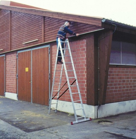 Лестница-стремянка двухсекционная KRAUSE CORDA 2х11 [010223]