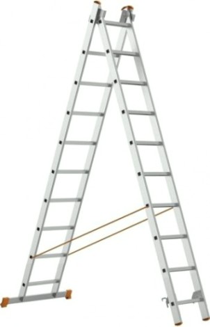 Лестница-стремянка двухсекционная Sarayli 2х10 [4210]