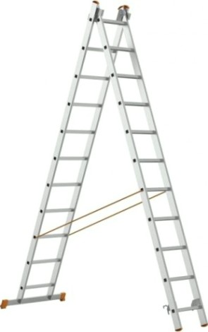 Лестница-стремянка двухсекционная Sarayli 2х11 [4211]