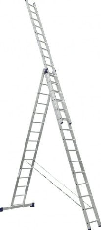 Лестница-стремянка трехсекционная АЛЮМЕТ 6315 3х15 [HS3 6315]