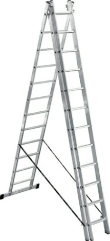 Лестница-стремянка трехсекционная Biber 98212 3х12 [тов-077079]