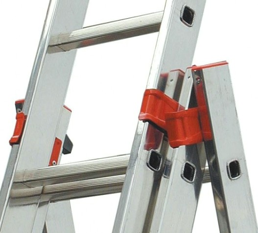 Лестница-стремянка трехсекционная KRAUSE MONTO TRIBILO 3х 6 [129642]