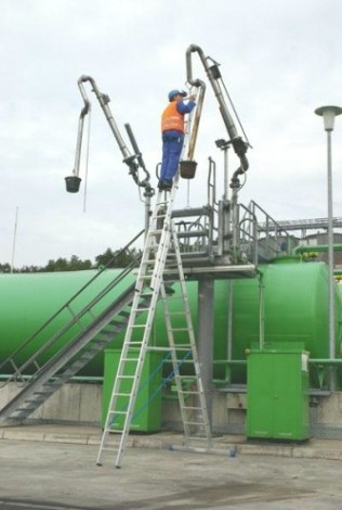 Лестница-стремянка трехсекционная KRAUSE STABILO 3х14 [133724]