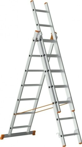 Лестница-стремянка трехсекционная Sarayli 3х 7 [4307]