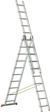 Лестница-стремянка трехсекционная Sarayli 3х10 [4310]