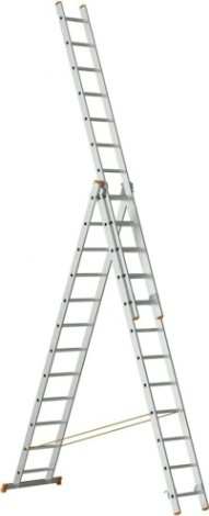 Лестница-стремянка трехсекционная Sarayli 3х12 [4312]