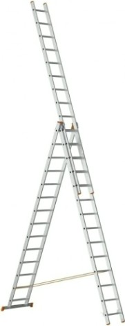Лестница-стремянка трехсекционная Sarayli 3х14 [4314]