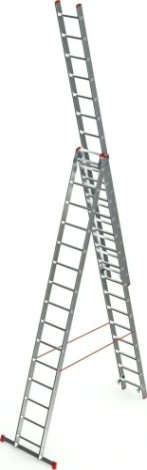 Лестница-стремянка трехсекционная Sarayli 3х14 [4314]