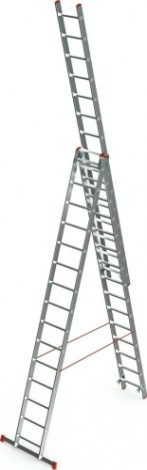 Лестница-стремянка трехсекционная Sarayli 3х15 [4315]