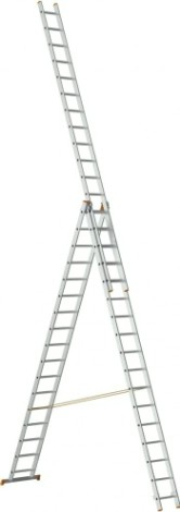 Лестница-стремянка трехсекционная Sarayli 3х17 [4317]