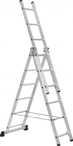 Лестница-стремянка трехсекционная SCALA SC3006 3х6