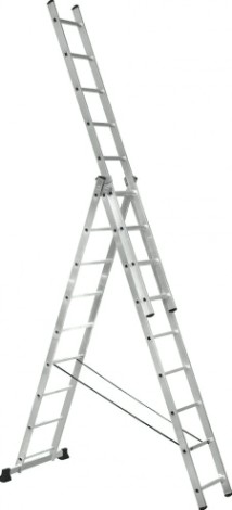 Лестница-стремянка трехсекционная SCALA SC3009 3х9