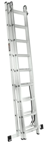 Лестница-стремянка трехсекционная ВИХРЬ ЛА 3х 9 [73/5/1/16]