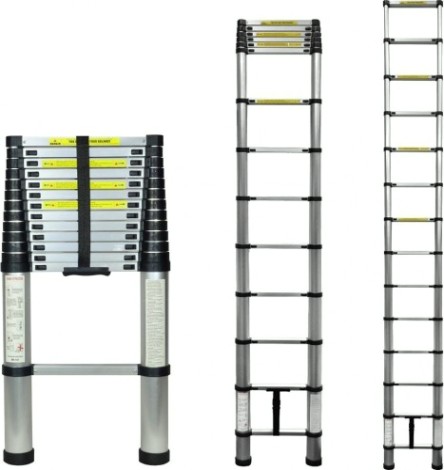 Лестница телескопическая АЛЮМЕТ TLS4.1 4,1 м [TLS 4.1]