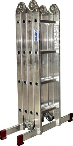 Лестница-трансформер KRAUSE CORDA 4х4 шарнирная, универсальная [085047]