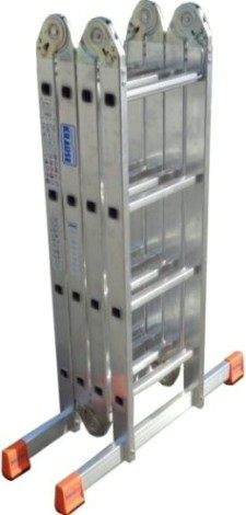 Лестница-трансформер KRAUSE MONTO MULTIMATIC 4х4 шарнирная, универсальная [120649]