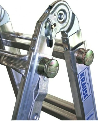 Лестница-трансформер KRAUSE MONTO TELEVARIO 4х4 шарнирная, телескопическая, 4 удлинителя [129970]