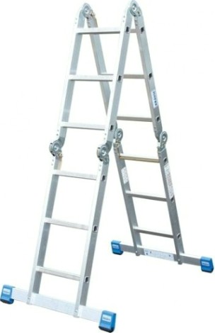 Лестница-трансформер KRAUSE STABILO 4х4 шарнирная, универсальная [123527]