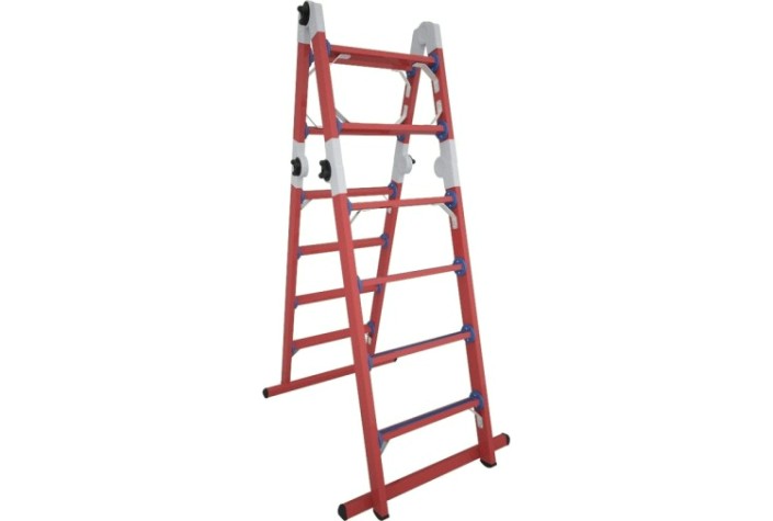 Лестница-трансформер стеклопластиковая Антиток ЛСПТД-1,5 П (подмость) [267886]