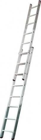 Лестница выдвижная двухсекционная KRAUSE CORDA 2х 8 [012081]