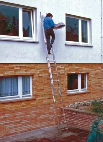 Лестница выдвижная двухсекционная KRAUSE CORDA 2х 8 [012081]