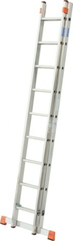 Лестница выдвижная двухсекционная KRAUSE MONTO FABILO 2х 9 [129277]