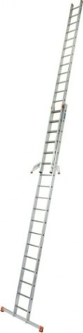 Лестница выдвижная двухсекционная KRAUSE MONTO FABILO Trigon 2х18 [129352]