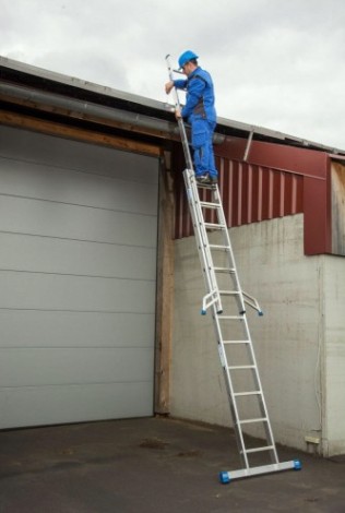 Лестница выдвижная двухсекционная KRAUSE STABILO 2х12 [133304]