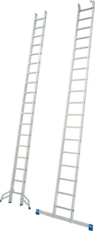 Лестница выдвижная двухсекционная KRAUSE STABILO 2х18 [133359]