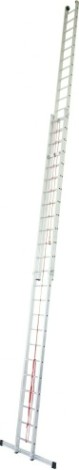 Лестница выдвижная двухсекционная KRAUSE STABILO 2х24 с тросом [800725]