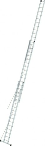 Лестница выдвижная трехсекционная KRAUSE STABILO 3х16 с тросом [800763]