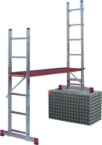 Лестничные подмости KRAUSE CORDA 2х6 [080011]