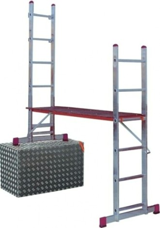 Лестничные подмости KRAUSE CORDA 2х7 [080103]