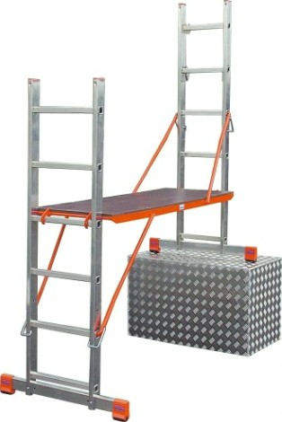 Лестничные подмости KRAUSE MONTO VARIO TOP 2х6 [121370]