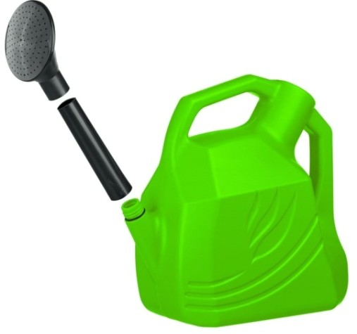 Лейка GRINDA 5л пластмассовая, съемный наконечник [40319-05_z02]