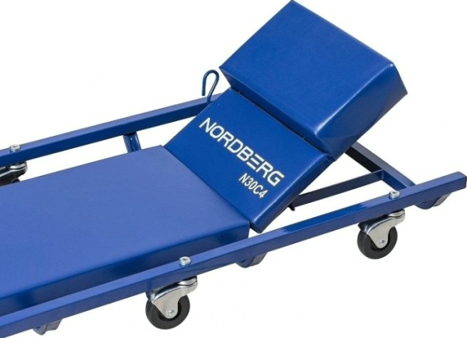 Лежак подкатной NORDBERG N30C4 с подъемным подголовником [ЦБ-00000045]