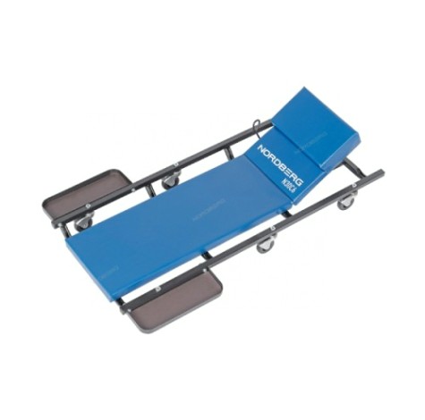 Лежак подкатной NORDBERG N30C6 с подъемным подголовником и магнитными лотками [N30C6]