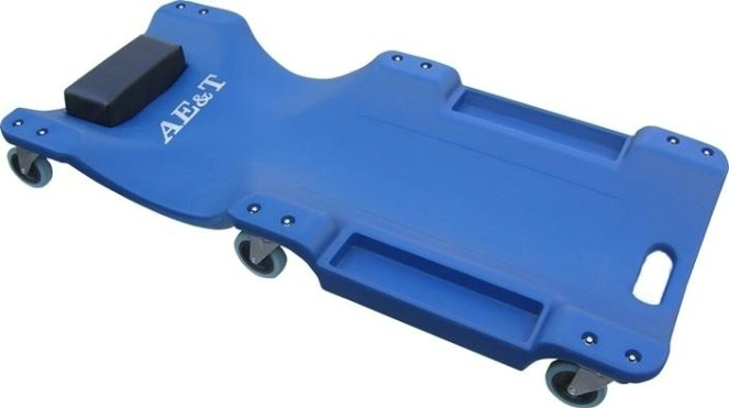 Лежак ремонтный AE&T ТР-40-1 (пластик,6 колес, нагрузка 180 кг) [TP-40-1]