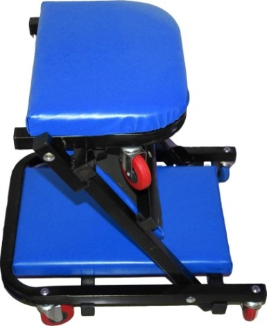 Лежак ремонтный AE&T ТР-40-1А складной (кожзам.,6 колес, нагрузка 120 кг) [TP-40-1A]