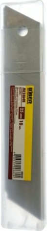 Лезвие для ножа Biber 50225 25мм (10шт) [тов-049328]