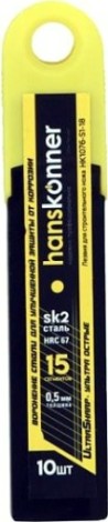 Лезвие для ножа HANSKONNER HK1076-S1-18 18мм,10шт
