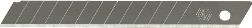 Лезвие для ножа Кобальт 242-038 сменные 9 мм, сегментированные, 13 сегментов, стал