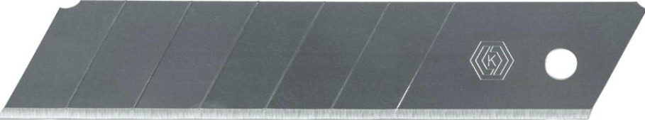 Лезвие для ножа Кобальт 242-052 сменные 25 мм, сегментированные, 7 сегментов, стал