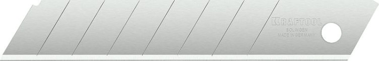 Лезвие для ножа KRAFTOOL SOLINGEN сегментированные с покрытием tin ширина 18 мм, 8 с [09605-TIN-18-S5_z02]
