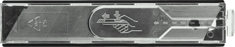 Лезвие для ножа KRAFTOOL SOLINGEN сегментированные ширина 18 мм, 8 сегментов, 5 шт, [09605-18-S5_z02]