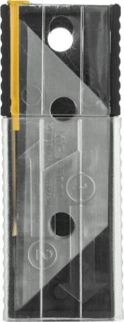 Лезвие для ножа KRAFTOOL SOLINGEN трапециевидные тип а02, 5 шт, [09627-S5_z02]