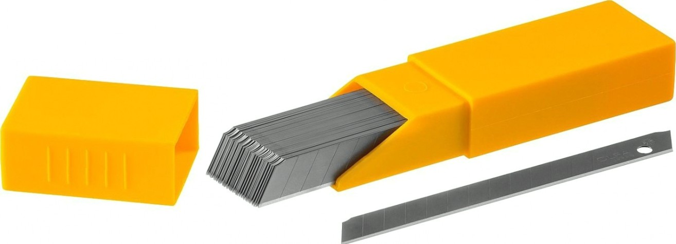 Лезвие для ножа Olfa OL-AB-50 сегментированное, 9 мм, 50 шт.